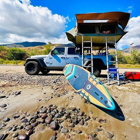 Explore Maui'S Diverse Campgrounds And Uncover The Island'S Beauty From Fresh Perspectives Every Day As You Journey With Aloha Glamp'S Great Jeep Equipped With A Rooftop Tent Paia Exteriör bild