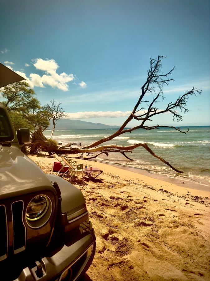 Explore Maui'S Diverse Campgrounds And Uncover The Island'S Beauty From Fresh Perspectives Every Day As You Journey With Aloha Glamp'S Great Jeep Equipped With A Rooftop Tent Paia Exteriör bild