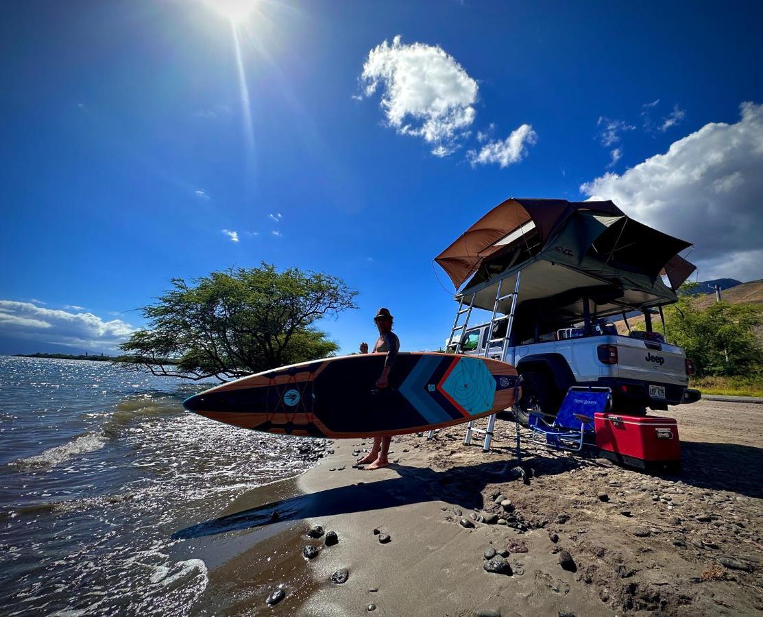 Explore Maui'S Diverse Campgrounds And Uncover The Island'S Beauty From Fresh Perspectives Every Day As You Journey With Aloha Glamp'S Great Jeep Equipped With A Rooftop Tent Paia Exteriör bild