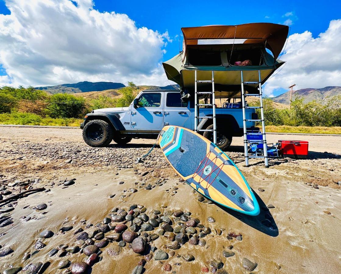 Explore Maui'S Diverse Campgrounds And Uncover The Island'S Beauty From Fresh Perspectives Every Day As You Journey With Aloha Glamp'S Great Jeep Equipped With A Rooftop Tent Paia Exteriör bild